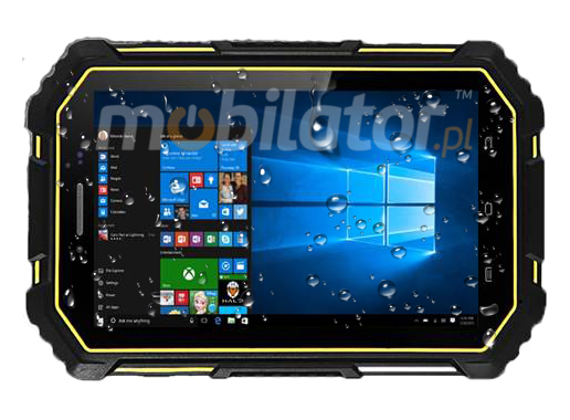 Odporny rugged tablet dla przemysu Windows 10 MobiPad 760RA NFC IP68 4G  IP68 mobilator  umpc